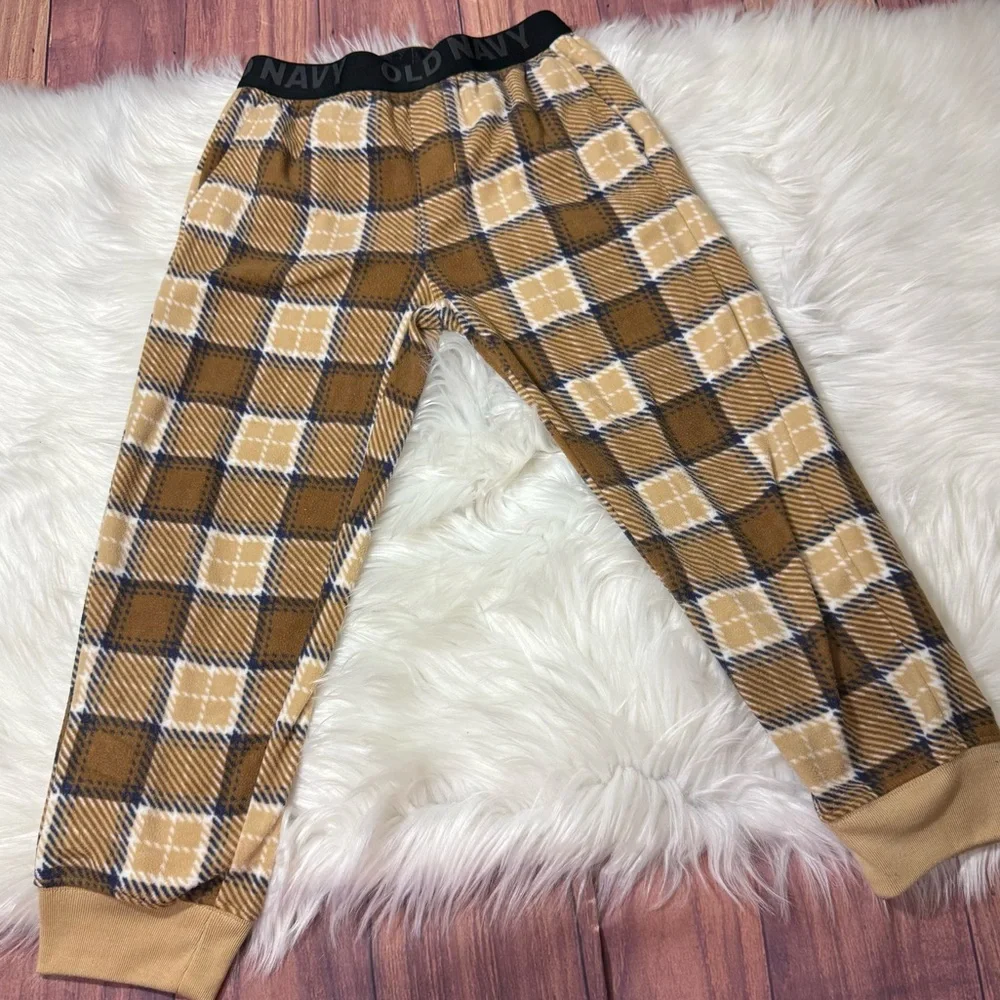 Old Navy Youth Boy Size Small (6-7) Micro Fleece Pajama Joggers Pants